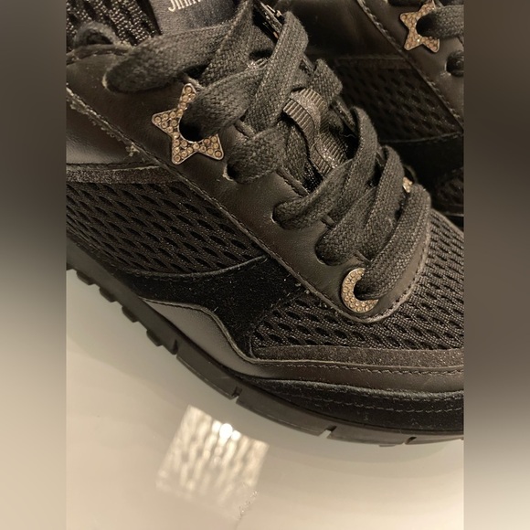 Jimmy Choo Women’s Black Sneakers size 36 - Picture 6 of 9